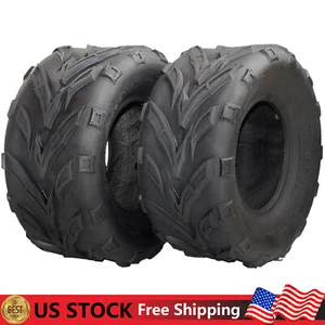 2pcs ATV Tires 19x7-8 4PR TL QD116 ATV UTV Trail Sand Off-Road All-Terrain Tires - Picture 1 of 8