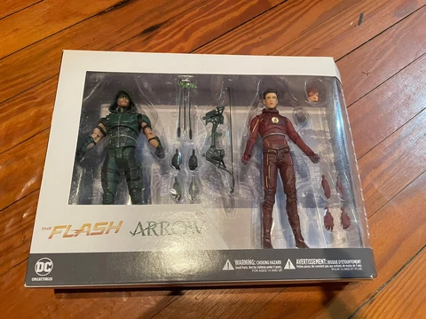 DC Collectibles - CW Series TV Show- Arrow / The Flash 2 pack Cover
