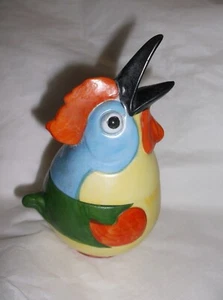 Vintage Porzellan Hahn Zuckerdose oder Schmuckdose Mehrfarbig Made in Germany - Bild 1 von 4