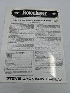 Roleplayer Number 13 The GURPS Newsletter February 1989 - Picture 1 of 7
