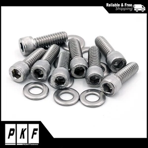 SBC Valve Cover Stainless Steel Bolts For Small Block Chevy 283 327 350 383 400 - Picture 1 of 1