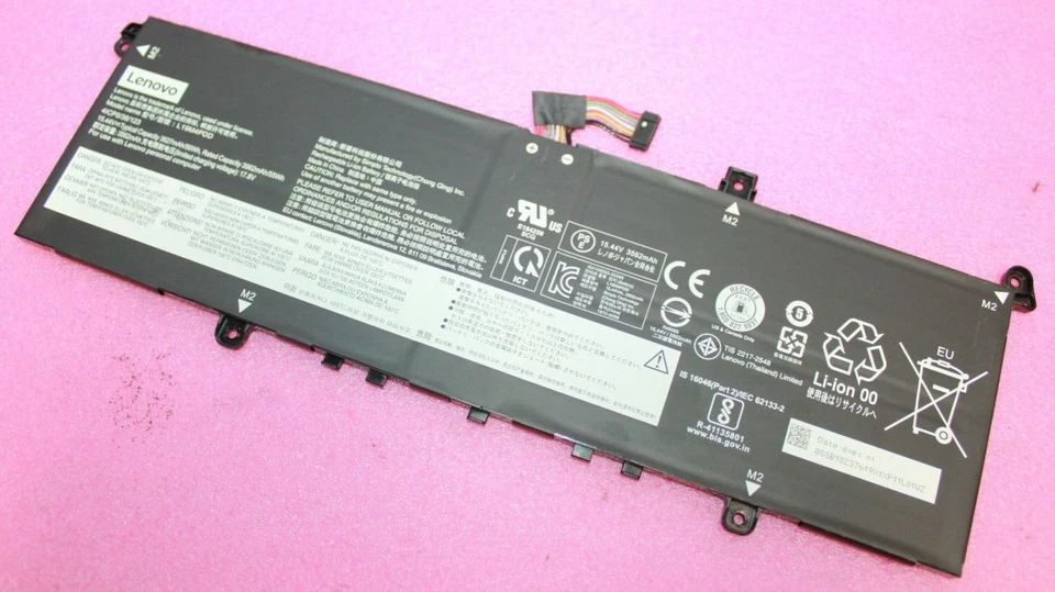 Genuine Lenovo Thinkpad 13S G2 ITL Laptop Battery 15.44V 3562mAh L19M4PDD - Image 1 of 1