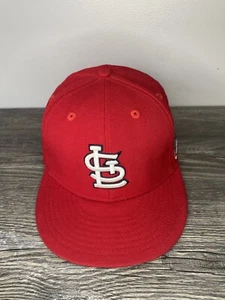 Cappello Vintage Y2K New Era 59Fifty 2006 World Series St Louis Cardinals Fitted - Foto 1 di 10
