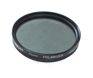 55mm Hakuba Polarizing Filter - Linear Polarizer - NEW - Picture 1 of 3