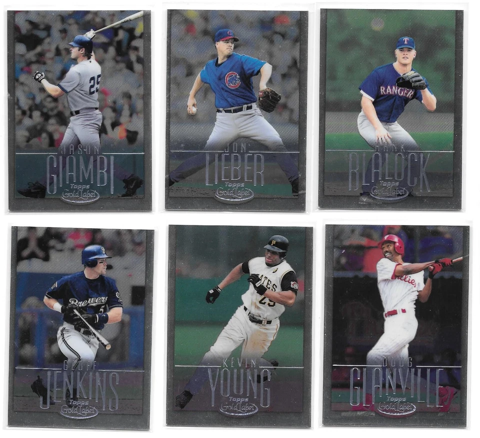 2002 Topps Gold Label Baseball Class 2 Platinum Parallel Inserts /250 - You Pick - Image 1 of 2