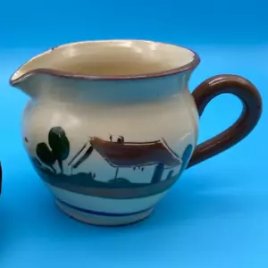 Vintage Torquay Motto Ware Pottery Jug Creamer - Picture 1 of 11