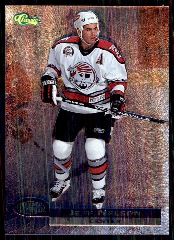 1995-96 Classic Images Jeff Nelson Portland Pirates #66 - Image 1 of 2