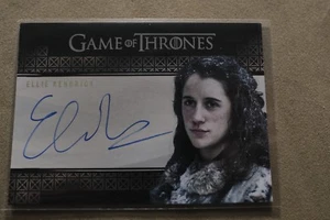 GAME OF THRONES SEASON 7 - TRADING CARD ELLIE KENDRICK AUTOGRAPH CARD - Picture 1 of 2