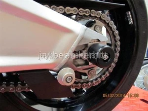 KTM RC8 CRASH MUSHROOMS REAR AXLE SLIDER BUNG SLIDERS BOBBINS PROTECTOR NEW S5Q - Picture 1 of 1