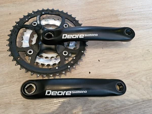 Shimano Deore Hollowtech Kurbelgarnitur FC-M510 Kubelarme 170mm Kurbel - Bild 1 von 3