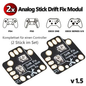 2x mod Drift Fix Analog modulo per PS4 PS5 Xbox One Series S/X levetta - Bild 1 von 1