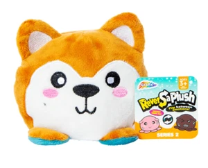 New Reversible mood plushie 3in Soft Cute Plush Dog 2 stuffed animals in one - Picture 1 of 4