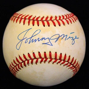 Johnny Mize Signed OAL Baseball Yankees HOF PSA/DNA - Picture 1 of 1