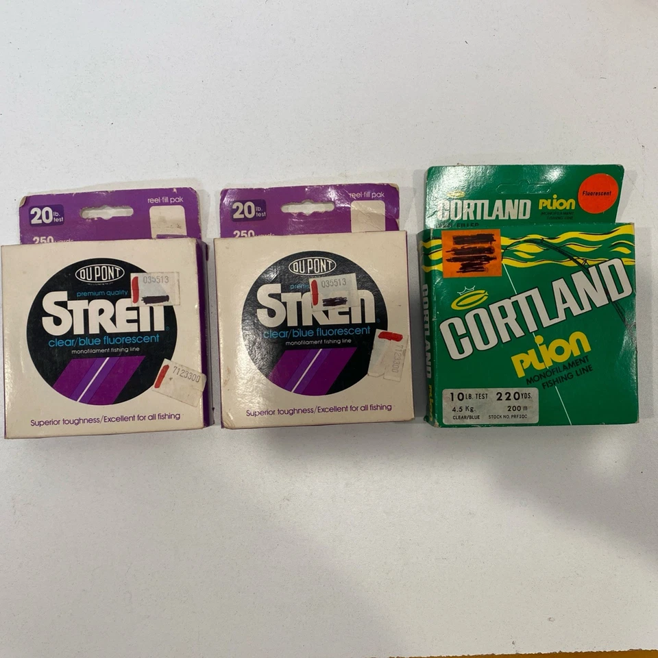 Stren Original Monfilament Fishing Line Fluorescent Blue 100yd 20lb