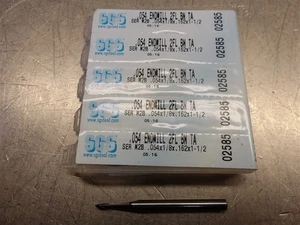 5 NUOVI! SGS .054" Fresa terminale in carburo 2 flauti .054x1/8x.162x1-1/2 02585 - Foto 1 di 4