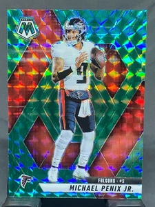 2025 Panini Mosaic Michael Penix Jr #51 Mosaic Green Prizm  - Bild 1 von 2