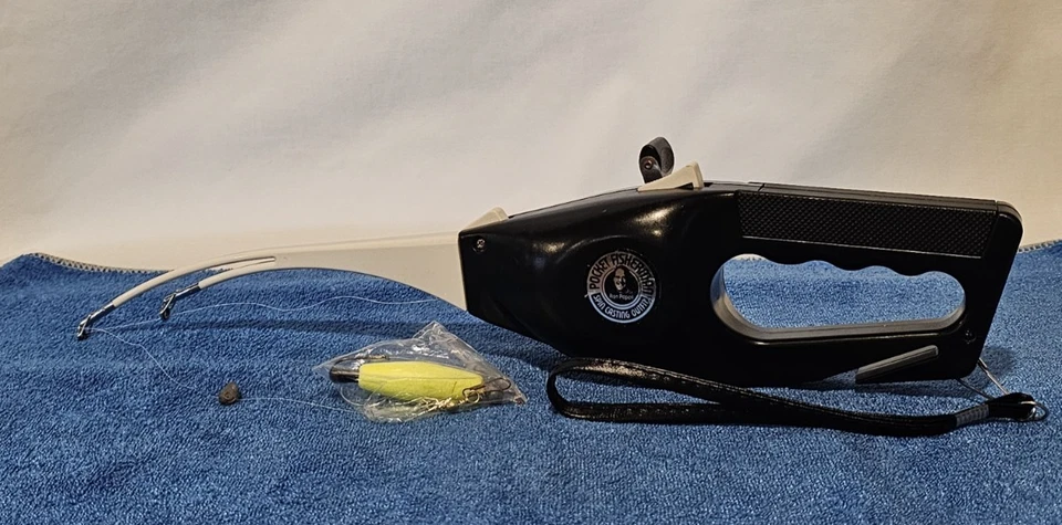 Винтажный карманный рыболовный спин-кастинговый наряд Ron Pepeil черный проверенный работает - Изображение 1 из 1