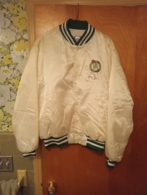Larry Bird Signed Celtics Jacket PSA (3C88508) - Image 1 of 4