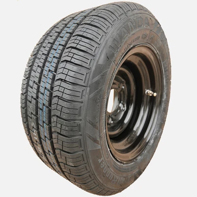 195/55 R10C Komplettrad Wanda 6Jx10 ET-4 LK 5x112 DOT:2025 - Metallventil - Bild 1 von 3