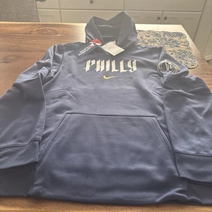 SUDADERA CON CAPUCHA YOUTH PHILADELPHIA PHILLIES CITY CONNECT AZUL MARINO XL 18/20 NUEVA CON ETIQUETAS - Imagen 1 de 10