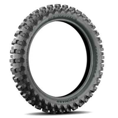 Michelin 2281 Starcross 6 Medium Hard Rear Tire - 110/100-18 - Image 1 of 3