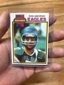 Ron Jaworski 1979 Topps #323 Philadelphia Eagles Football Karte - Bild 1 von 2
