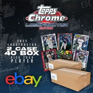 Joe Musgrove 2025 Topps Chrome Logofractor 2-Case Pick Your Player #1 - Picture 1 of 1