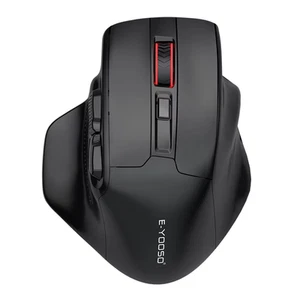 X-31 USB 2.4G Wireless Gaming Large Mouse for Big Hands PAW3212 4800 DPI 5 Butto - Picture 1 of 13