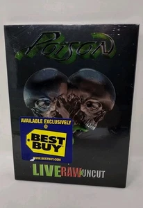 Poison Live RAW & Uncut DVD & CD 2 Set Greatest Hits Concert 17 Tracks NEW - Foto 1 di 2