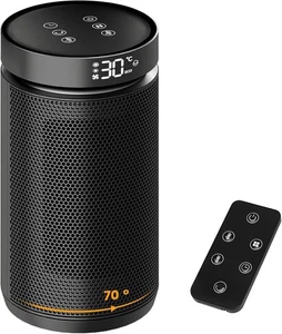 Elektroheizung 1500W, energieeffiziente Heizungen für Zuhause, kleine tragbare Heizung - Bild 1 von 10