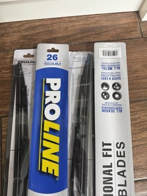 Escobilla limpiaparabrisas 26", Proline, lote de 4 cuchillas Foto 1 de 4