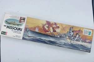 NOS Sealed Box 1977 Revell USS MISSOURI "The Mighty Mo" US Navy Model Kit H-301 - Picture 1 of 15