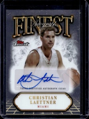 Finest Christian Laettner Auto #FA-CL Heat 2024-25 Foto 1 de 2