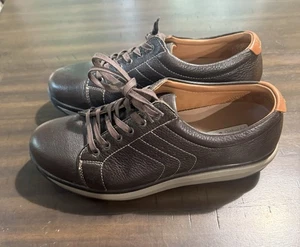 Joya Men’s Shoe Caesar Chocolate Orthlolite Shoes Size 10 - Picture 1 of 6