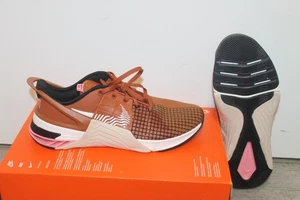 Nike Metcon 8 Flyease Women's Training Shoe Sneaker Brown Black Size 40.5 - Picture 1 of 6