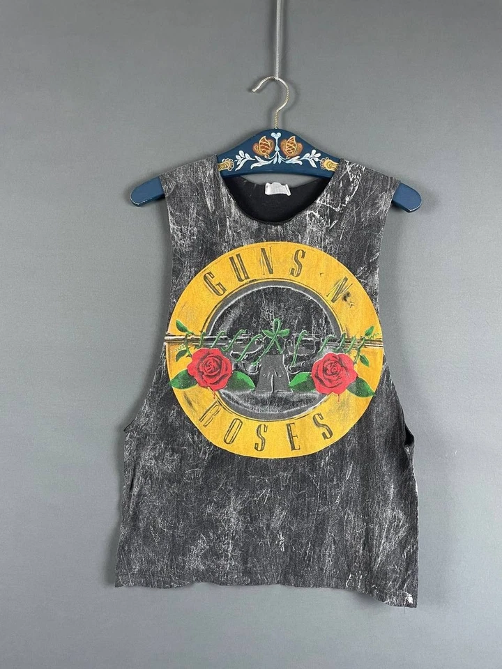 Camiseta sin mangas Guns N' Roses gris suéter cómodo sin mangas Foto 1 de 4