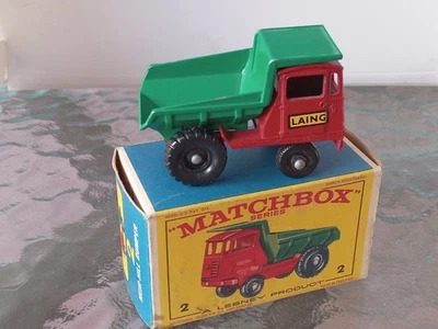 Matchbox Lesney Regular Wheels # 2 Muir Hill Dumper - Image 1 of 3