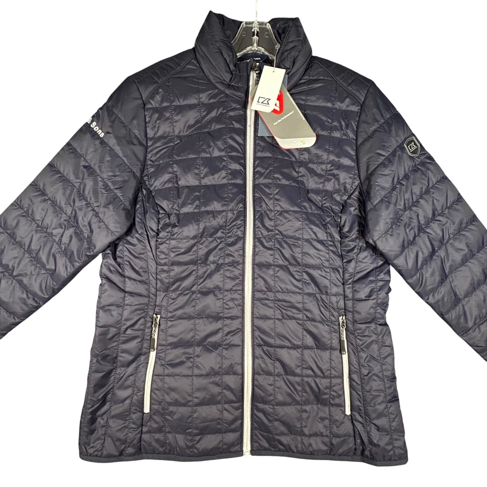 New Cutter and Buck Primaloft Insulated Puffer Jacket Mens XL Navy - Image 1 of 4