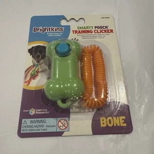 Clicker de entrenamiento óseo Brightkins Smarty para perros con pulsera, juguete para perros - Imagen 1 de 2