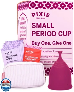 Pixie Menstruationstasse - ohne Metalle oder Giftstoffe - Platz 1 für die weichsten Reusab - Bild 1 von 5