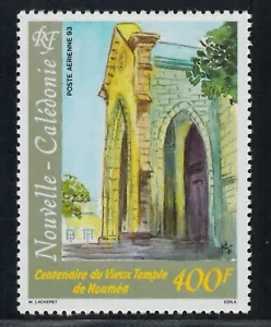 New Caledonia Sc# c245 MNH Noumea Temple Centenary (1993) Air Mail - Picture 1 of 2