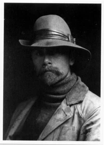 Edward S. Curtis•Autorretrato•Fotógrafo de tribus indias nativas POSTAL - Imagen 1 de 1