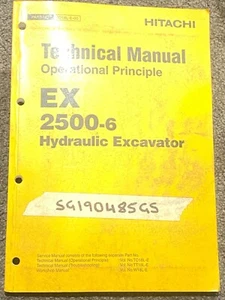 Manual de principio operativo Hitachi EX2500-6 TO18L-E-00 - Imagen 1 de 4
