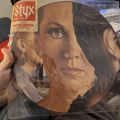 STYX 12” VINYL LP PICTURE DISC PIECES OF EIGHT LIMITED EDITION NUMBERED - Image 1 of 2