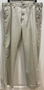 Haggar Life Khaki Mens Pants Size 40W X 32L Light Beige Straight Leg 53 - Picture 1 of 8