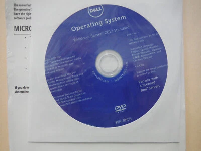 Microsoft Windows SERVER 2012 Std Software (New Sealed) - Image 1 of 4