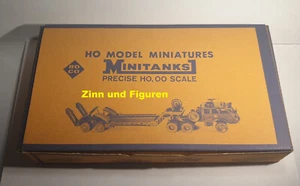Roco Minitanks 1/87 Militär Verkaufsschachtel selten OVP ungeöffnet mit 6 LKW - Bild 1 von 9