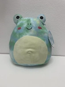 NUEVO CON ETIQUETAS Squishmallows Ferdie Frog tie dye 8" Kellytoy Peluche Suave 2022 Pascua - Imagen 1 de 5