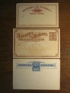 OLD NICARAGUA UNUSED STATIONERIES - Picture 1 of 1