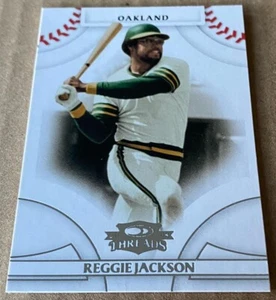 REGGIE JACKSON HOF 2008 DONRUSS THREADS CARD #36 NM-MT Condition - Picture 1 of 2